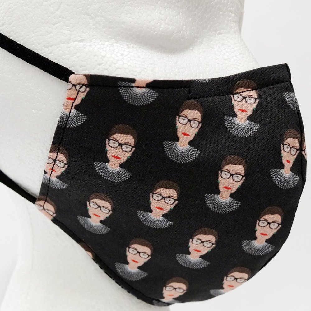 Notorius RBG Ruth Bader Ginsburg SCOTUS Face Mask